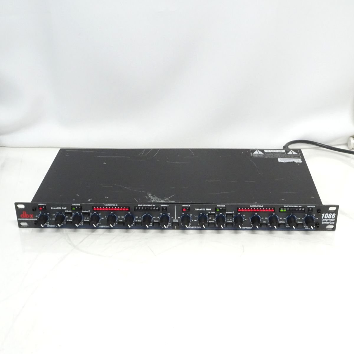 dbx 1066 Compressor/Limiter/Gate 2chコンプレッサー/リミッター/ゲート【中古/訳ありジャンク品】#410484