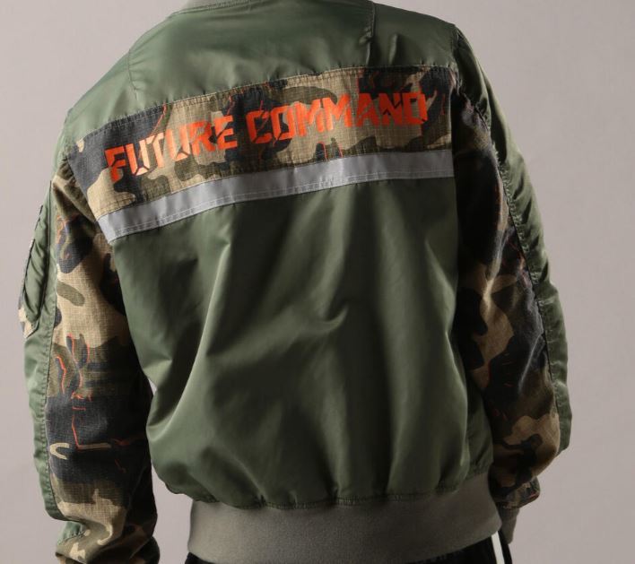 AVIREX / アヴィレックス MA-1 / REMAKE COMBINATION / リメイク コンビネーション / 未使用 / サイズ XL / A1314