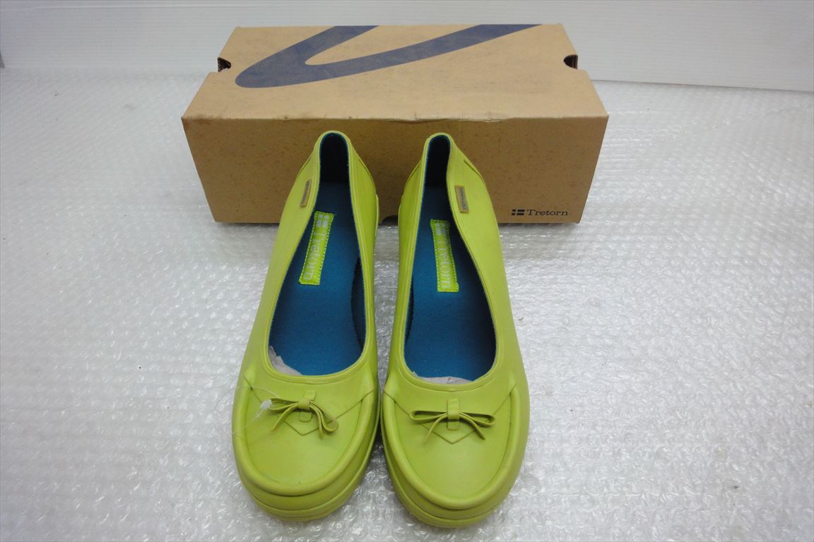 ◆j10-2G9514 / 【新品未使用品】Tretorn トレトン レディースシューズ パンプス 24cm ★ LIME PUNCH/LARKSPUR