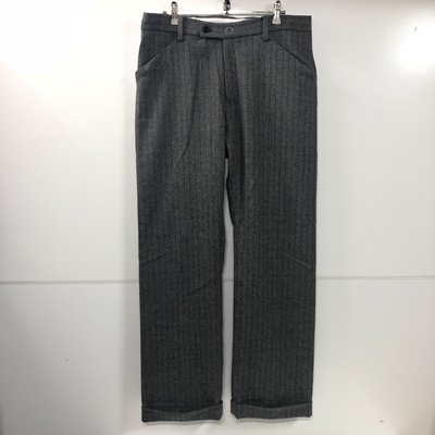 SUNSEA サンシー 19AW　Pencil　Stripe　TEKETEKE-W Pants パンツ　19A47 3 グレー