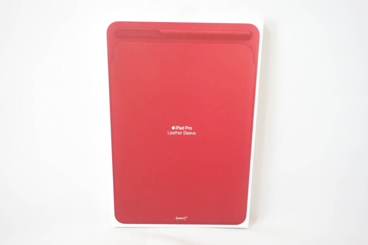 【新品】 アップル Apple iPad Pro 10.5インチ用 レザースリーブ レッド MR5L2FE/A (純正・国内正規品)