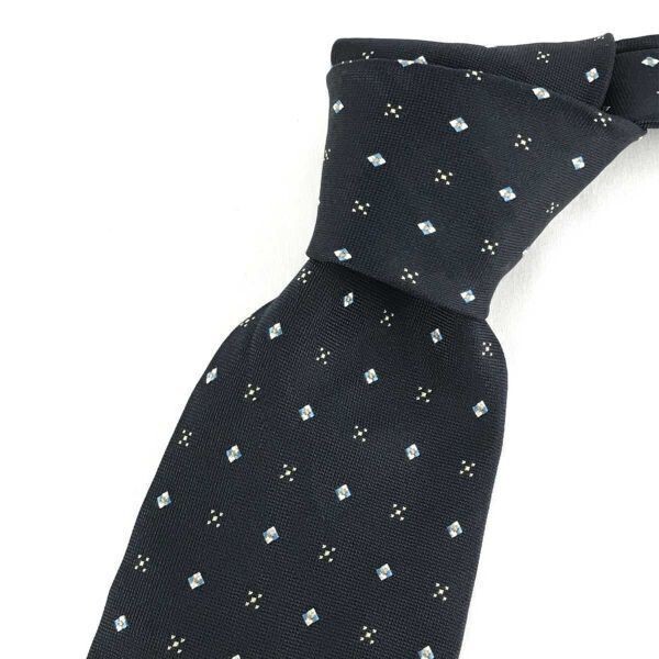 アクアスキュータム★Aquascutum★ネクタイ★紺★ネイビー◆1-245