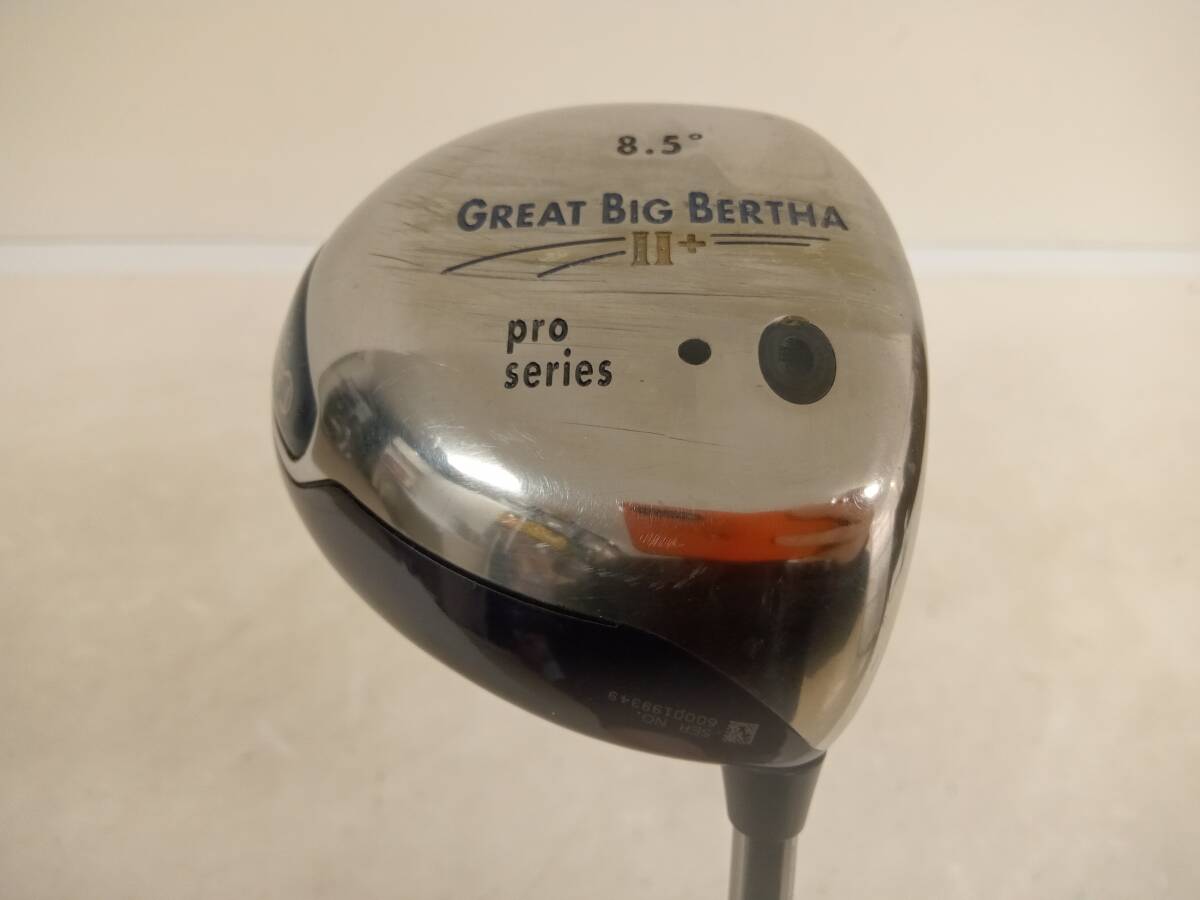 ★即決！★Callaway/キャロウェイ★メンズ右打ち用ドライバー/1番ウッド/1W★GREAT BIG BERTHA II+ pro series★8.5°★#70119MW_TIT★