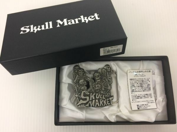 SKULL MARKET　スカルマーケット バックル K575