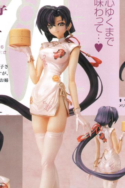 木ノ下貴子　チャイナドレスVer.［Piaキャロットへようこそ！］1/8　KZ WORKS　WFワンフェス限定ガレージキット