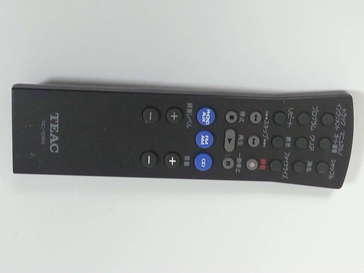 ★送料無料★　TEAC オーディオリモコン RC-1069