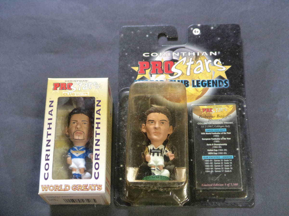 Corinthian バッジョ(ユベントス＆ブレシア) 2体セット 送料無料 コリンシアン