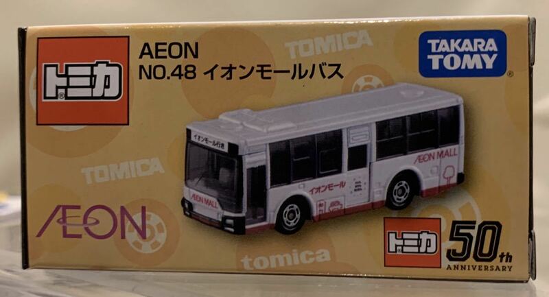 トミカ　AEON NO.48 イオンモールバス　イオン　バス　限定　オリジナル