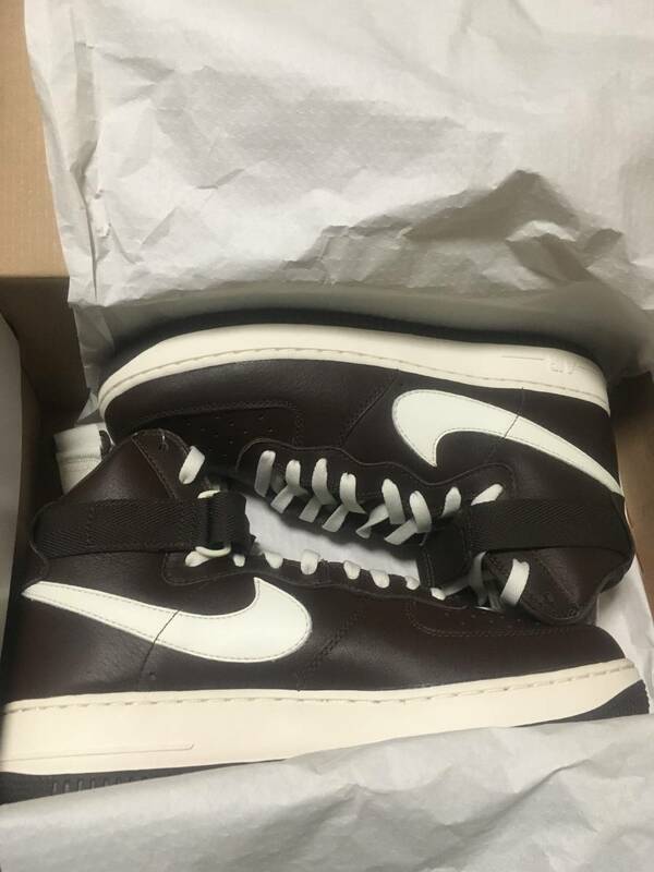 国内正規 AIR FORCE 1 HI RETRO QS chocolate US11 新品未試着 チョコレートブラウン OG エアフォース1 ハイ