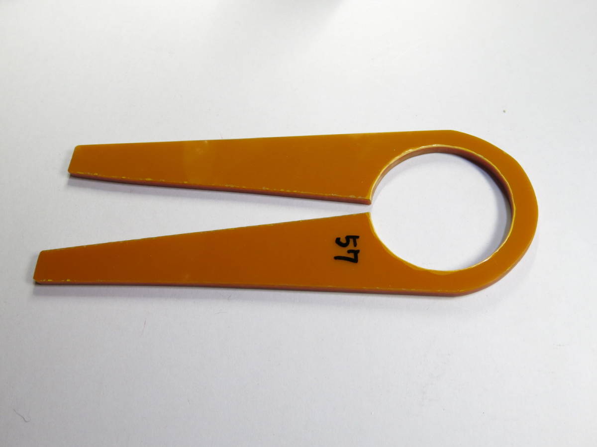 57mm ベークライトレンチ ライカマウントcanon 50mm f1.2など用 分解修理工具 57ミリ 即決