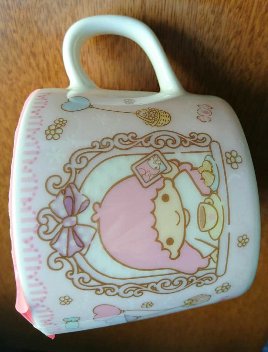 即決！ファミリーマート限定 キキララ＆マイメロディ マグカップのみ(リモートお茶会:パステル調)1個 2020年12月 税込615円