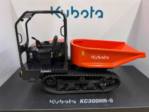 ★オリジナル★UH 1:24 KUBOTA KC300HR-5 クボタ クローラー ダンプ トラック合金モデル 8155 0957⑰