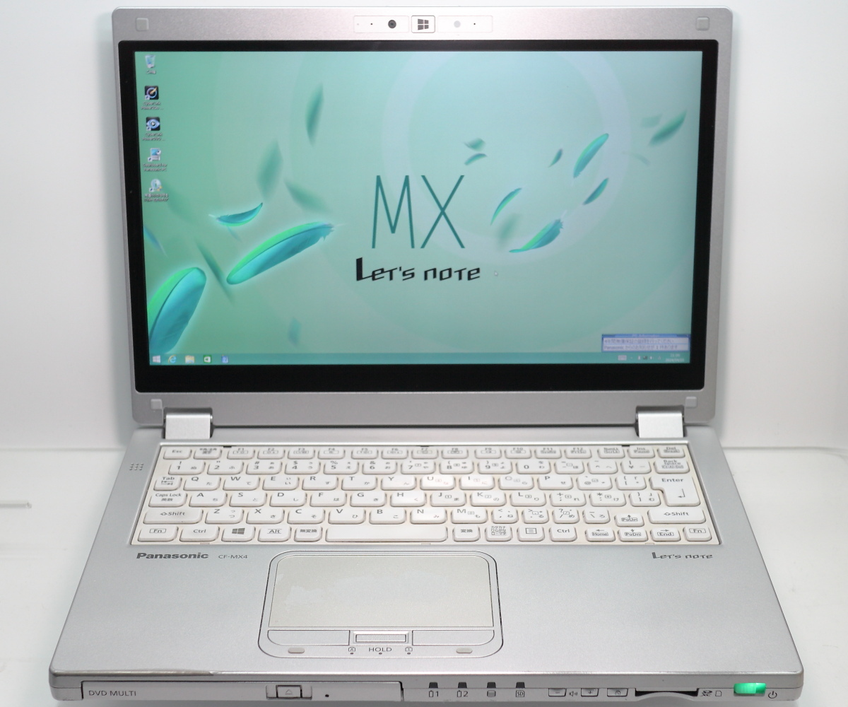 Panasonic Let’s note MX4 CF-MX4EDCCS/Core i5-5300U/4GBメモリ/M.2 SSD128GB/DVD/12.5型フルHDタッチパネル液晶/Windows8.1 Pro #0406