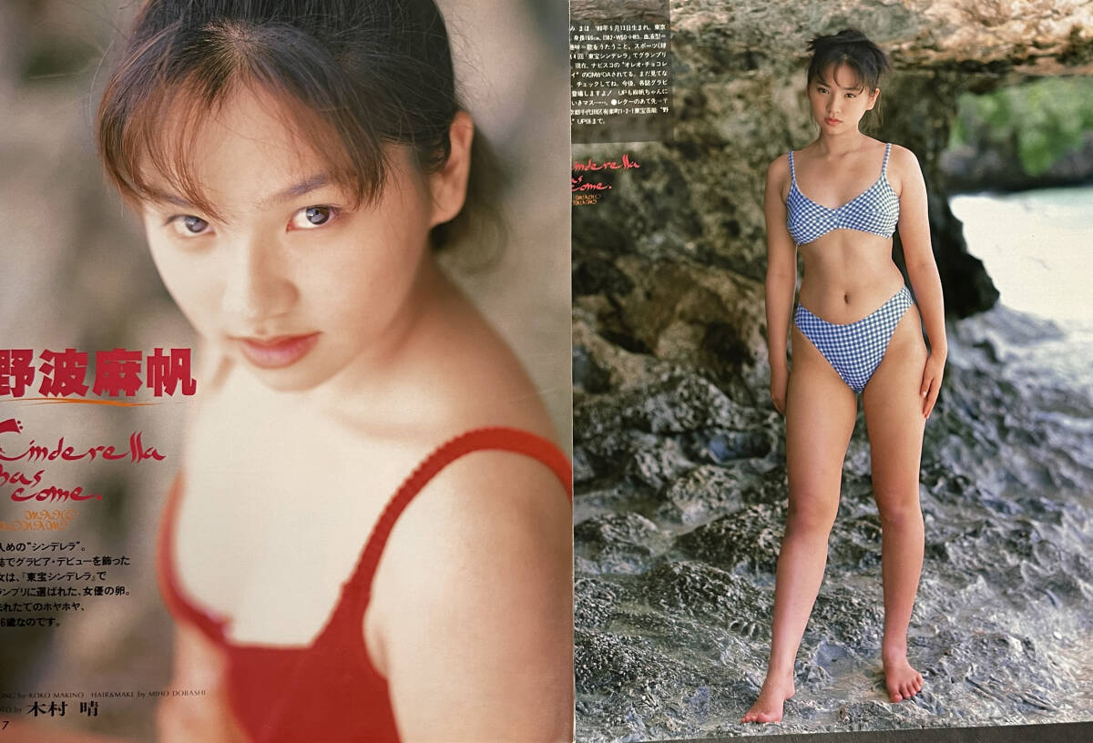 切り抜き 野波麻帆 ビキニ 水着 5ページ