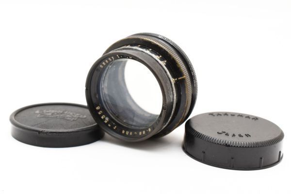 ◆希少◆ カールツァイス Carl Zeiss Tessar 15cm F4.5 バレルレンズ #4785