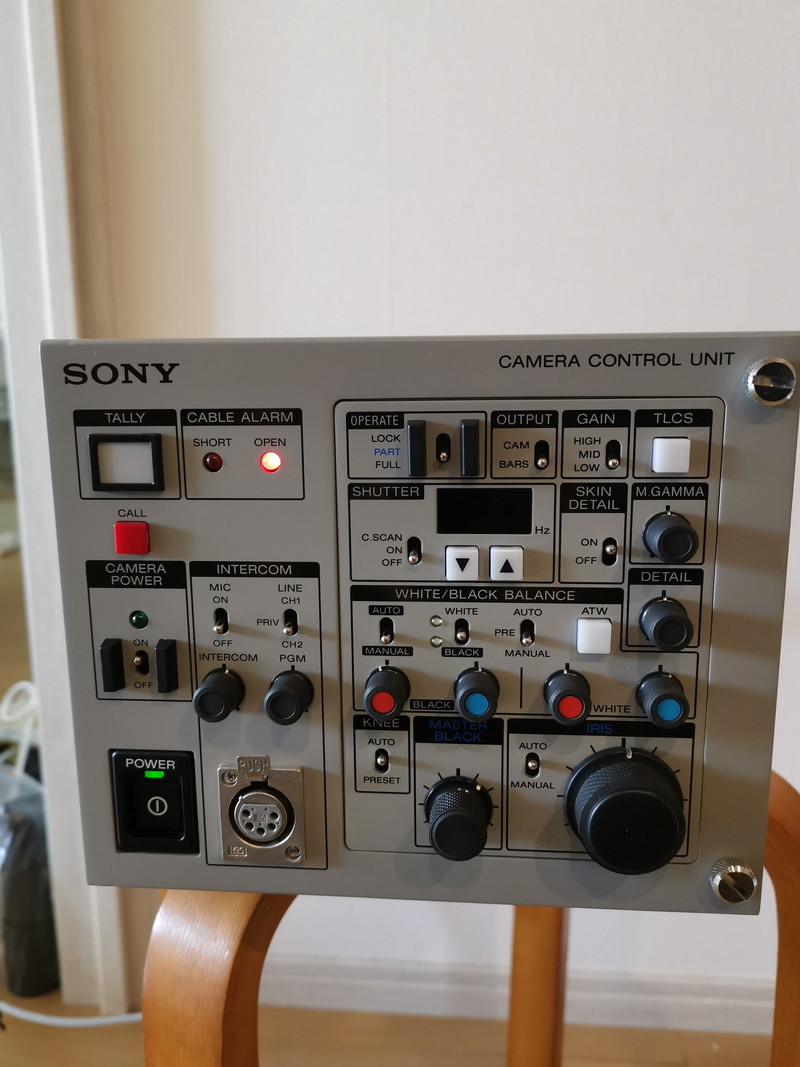 ★新品同様★ SONY CCU-TX7 カメラコントロール装置 業務用