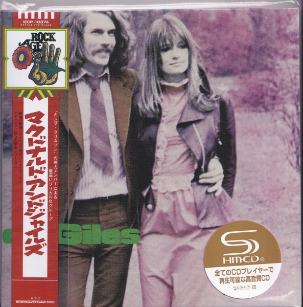 即決 紙ジャケット (C2501)【マクドナルド・アンド・ジャイルズ / MCDONALD AND GILES《高音質・SHM-CD！》】帯付/美品
