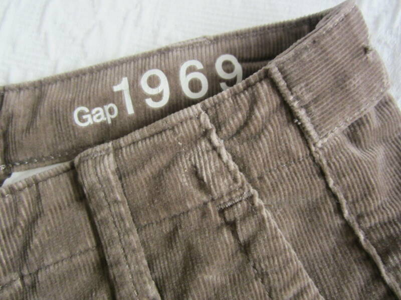 ★GAP/ギャップ★美品！1969 コーデュロイ クロップドカーゴパンツ　size1