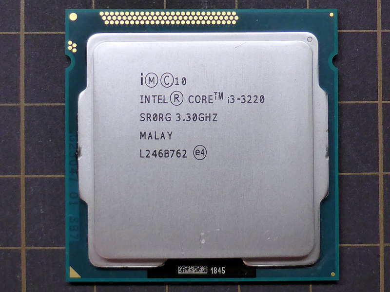 Intel/Core i3/3220/3.3GHz/LGA1155/55W/SR0RG/動作確認済