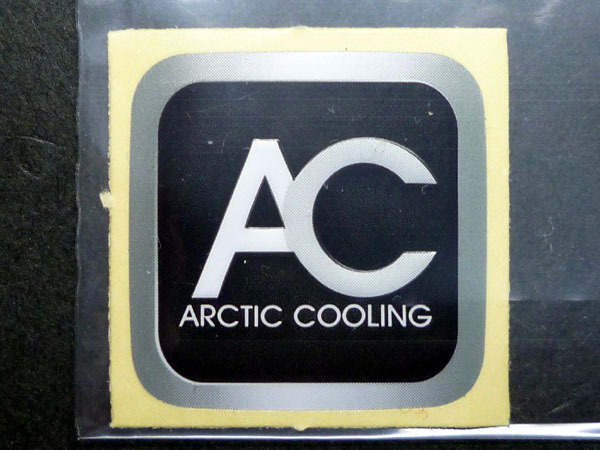 ARCTIC COOLING/エンブレムシール/未使用品