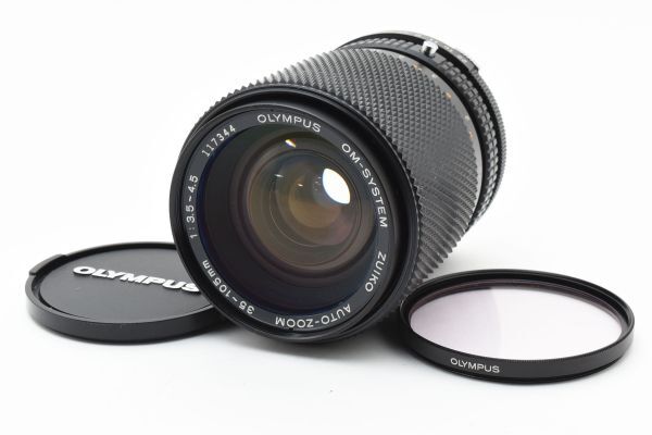 【美品】Olympus オリンパス OM-SYSTEM ZUIKO AUTO-ZOOM 35-105mm F3.5-4.5 Lens 2236212