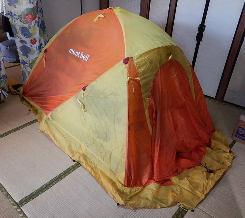 即決 モンベル ジュピタードーム 2型　1122236　積雪時冬山登山用テント　外張り付き　1～2人用　グランドシート付