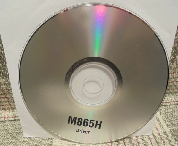 M865H　マザーボード　ドライバー　CD-ROM のみ