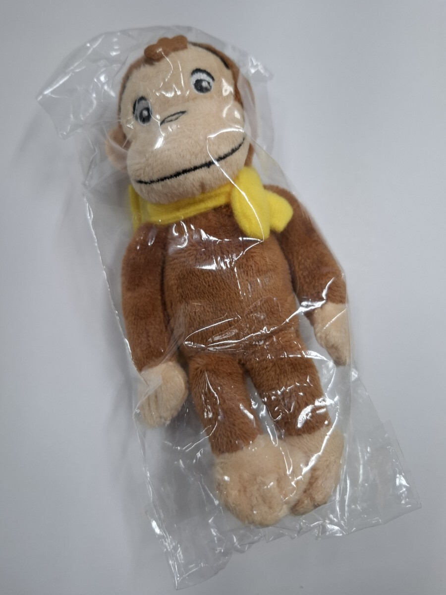 おさるのジョージ ぬいぐるみ マスコット マフラー ボールチェーン キーホルダー curious george 