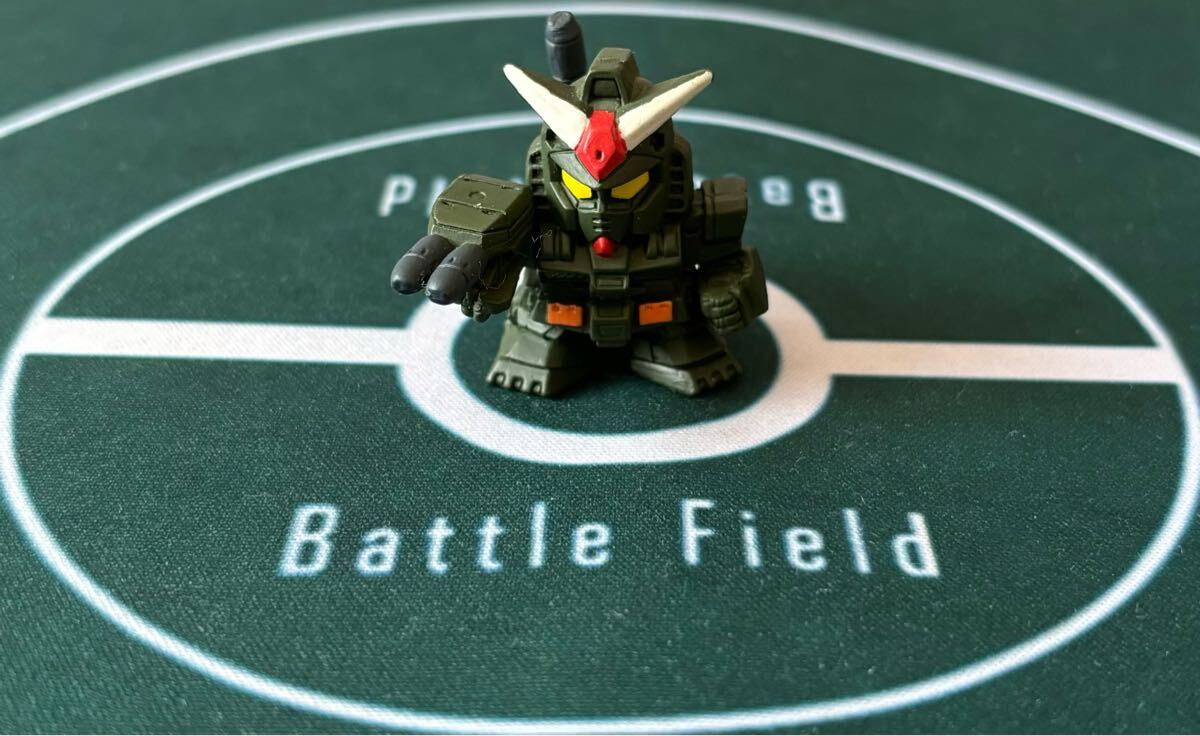 ★バンダイ SDガンダム 機動戦士ガンダム フルカラー フルアーマーガンダム フィギュア ガシャポン 中古