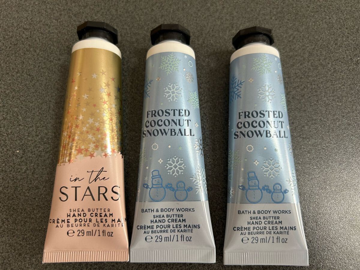 送料込み！（新品）バスアンドボディワークス　ハンドクリーム　3本