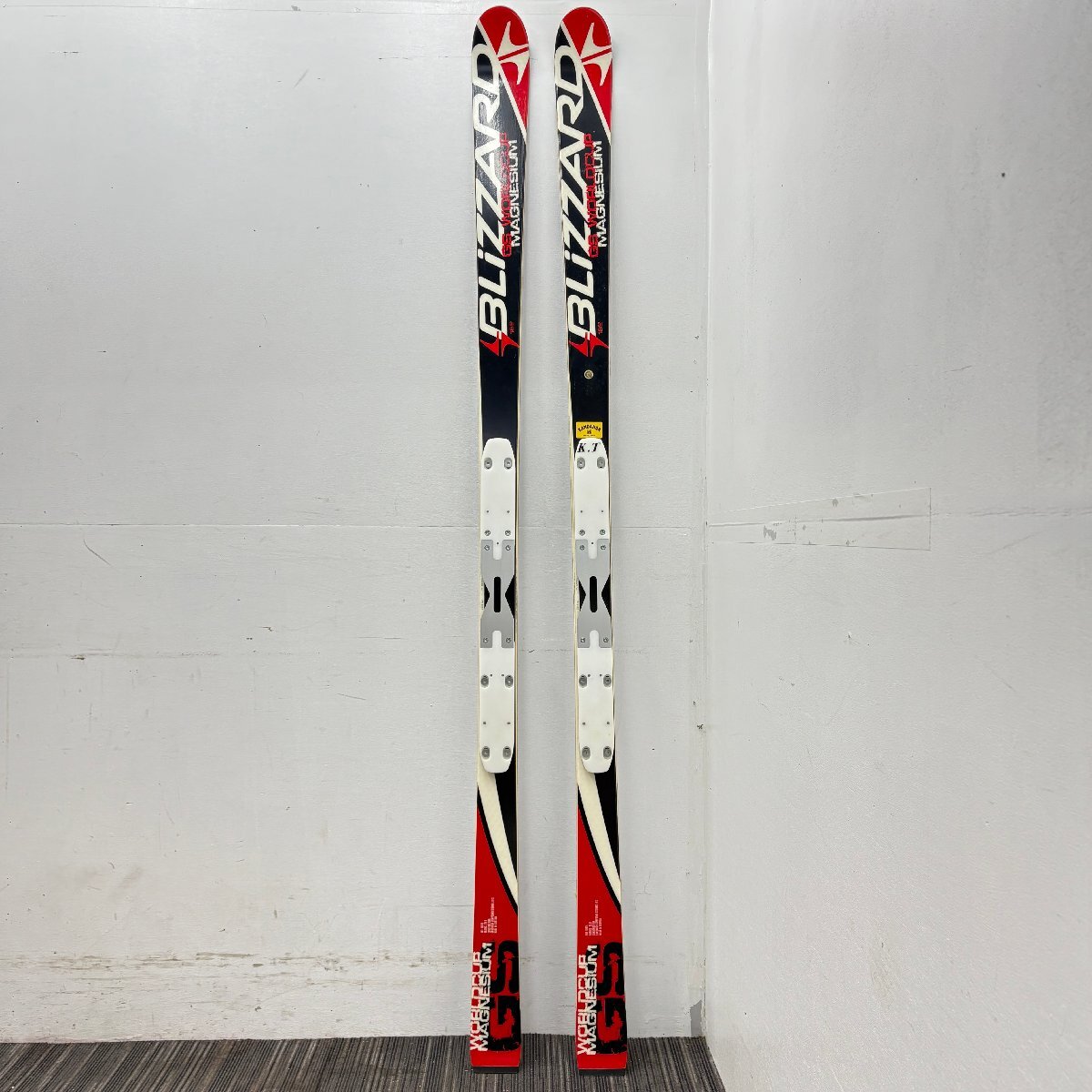 ●○[4] スキー板 BLIZZARD GS 182cm WORLDCUP MAGNESIUM ブリザード スキー 板のみ 07/020804s○●