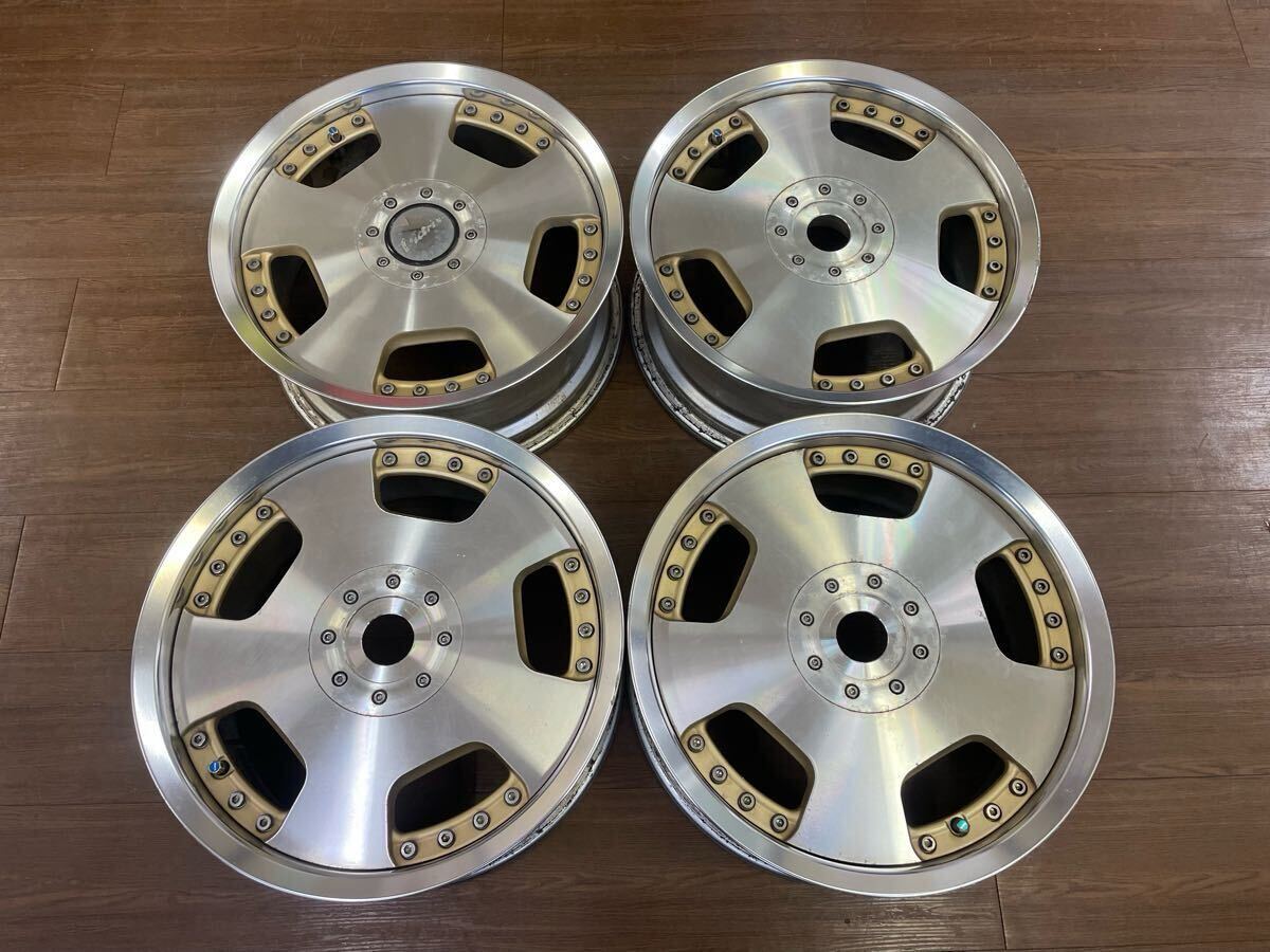 レイズ RAYS KRE-BLC 15インチ　6.5J +32 100 4穴　中古4本　SSR WORK コンパクトカー