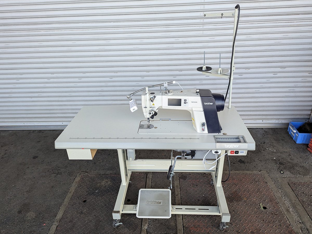 BROTHER ブラザー NEXIO S-7300A-303 中厚物 電子送り 本縫 ダイレクトドライブ 自動糸切りミシン 業務用 縫製 工場 3相200V 営業所止め