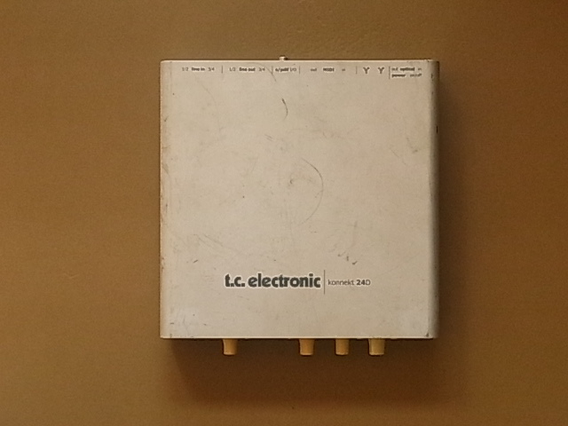 高音質　TC Electronic Konnekt 24D オーディオインターフェイス DSPエフェクト内蔵 送料630円～ 中古2