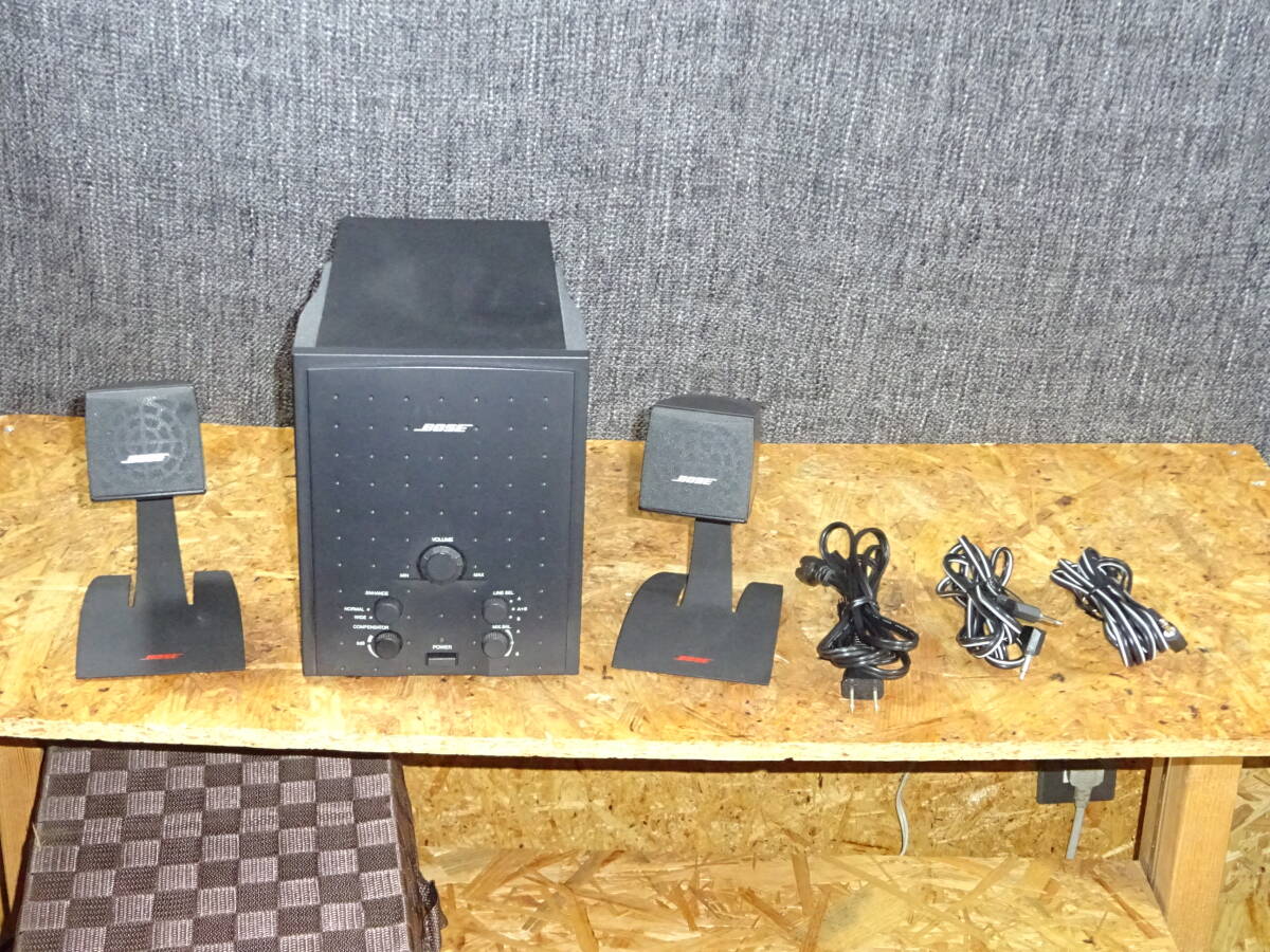 BOSE MM-2 2.1ch Media Mate Sr. マルチメディアスピーカー 動作良好