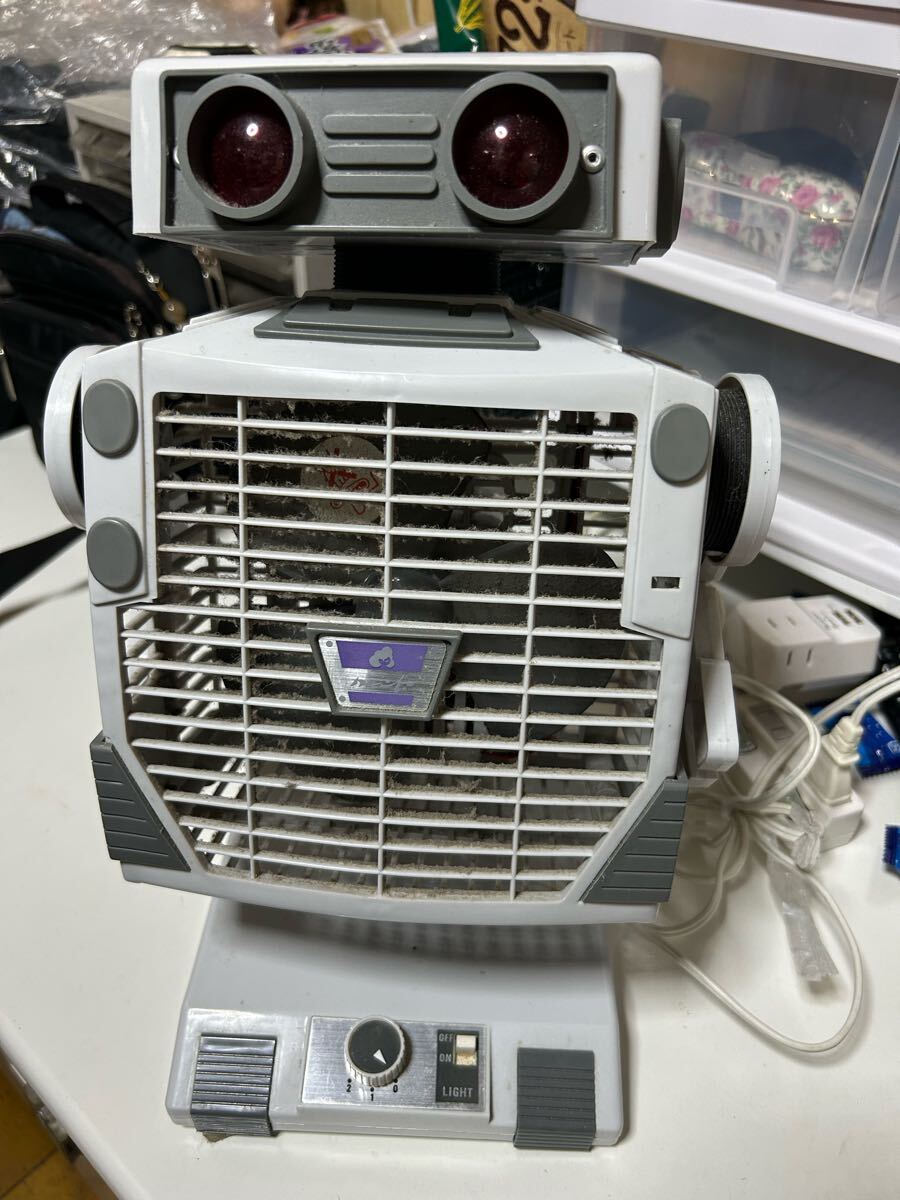 レトロなロボット扇風機　
