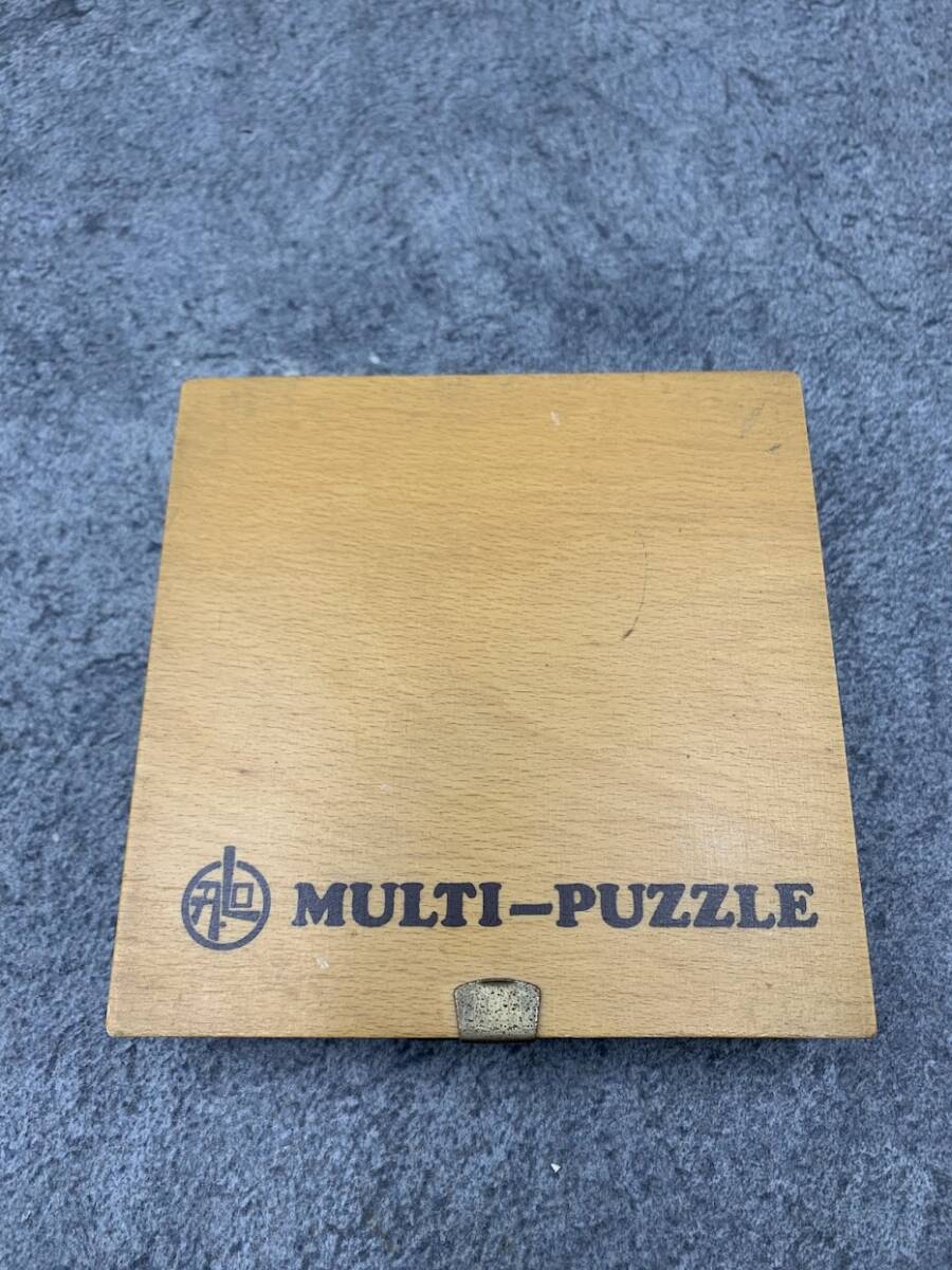 【 ロークワイ社 マルチパズル 木製 】LOQUAI HOLZKUNST MULTI-PUZZLE パズル おもちゃ コレクション インテリア