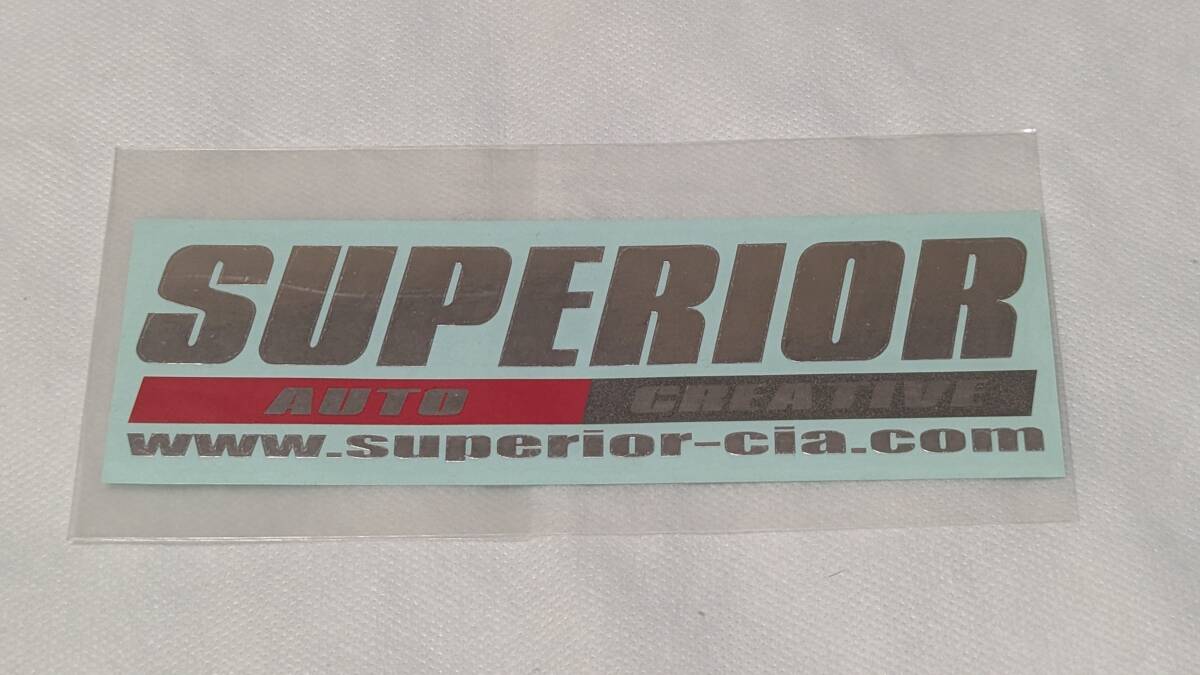 スーペリア SUPERIOR ステッカー 1枚 未使用 保管品