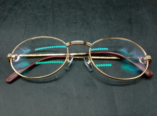 ▽【572】 カルティエ メガネ トリニティ / Cartier アイウェア 51□20 135 Eyewear 眼鏡 フランス製
