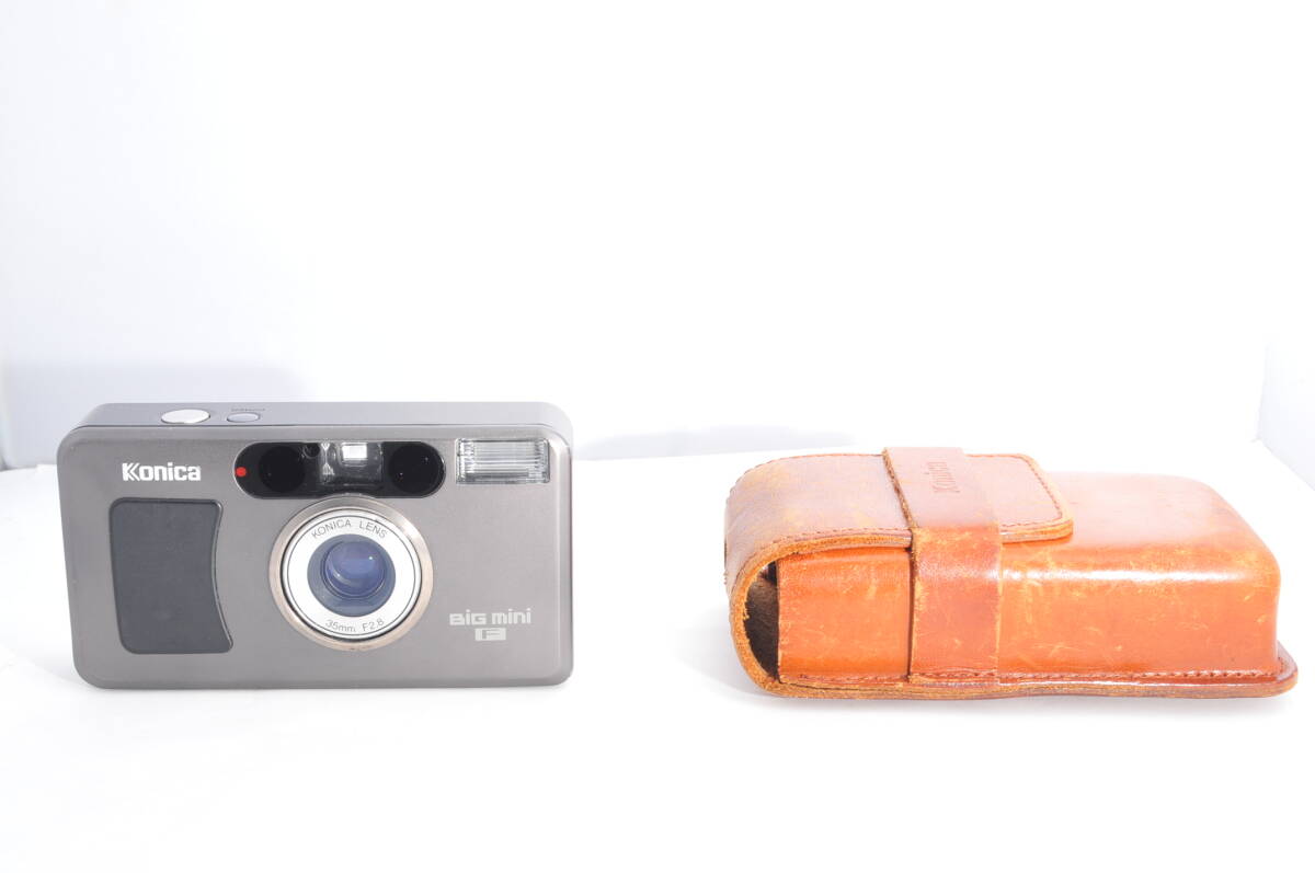 〓専用ケース付の人気カメラ〓KONIKA コニカ BIG mini F