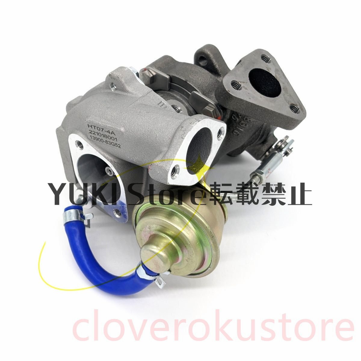 馬力アップ! HT07-4A ハイフロータービン AR9 ターボ 強化調アクチェーター MH21S MH22S MF22S MK21S カプチーノ ML21S MRワゴン K6A