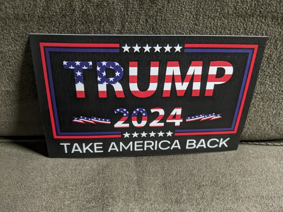ドナルド・トランプ　ステッカー　シール　2024 大統領