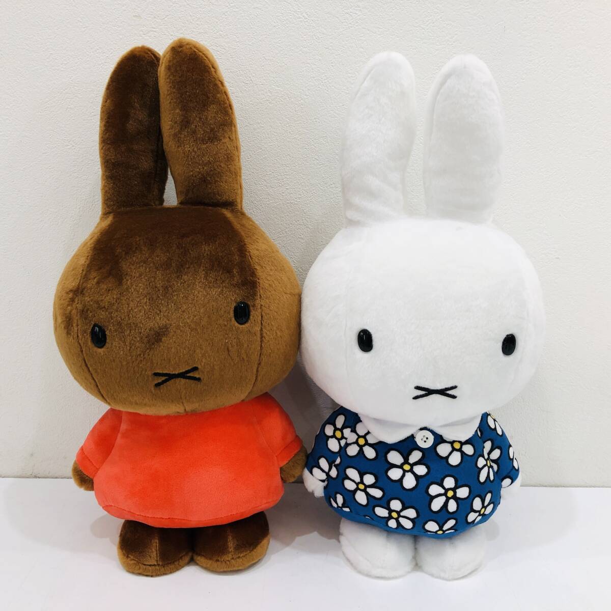 ●ミッフィー 特大ぬいぐるみ 2点セット miffy ミッフィー メラニー おたんじょうび Amusement L1480