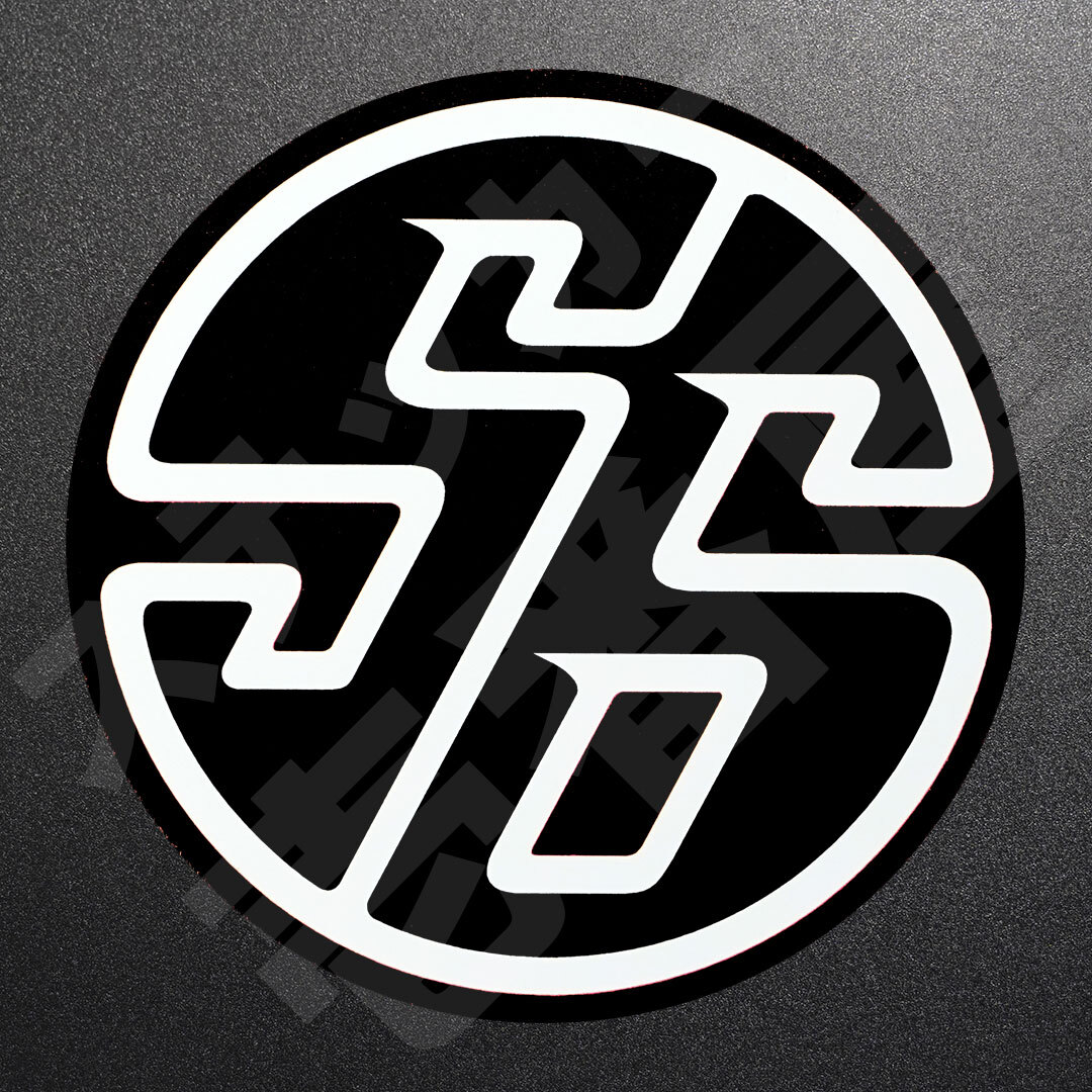 新品・未使用☆BEATMASTER　S6サークルステッカー　ブラック　1枚　縦160mm×横160mm　| ロゴ | デカール | 新品 | 送料無料 | 匿名配送