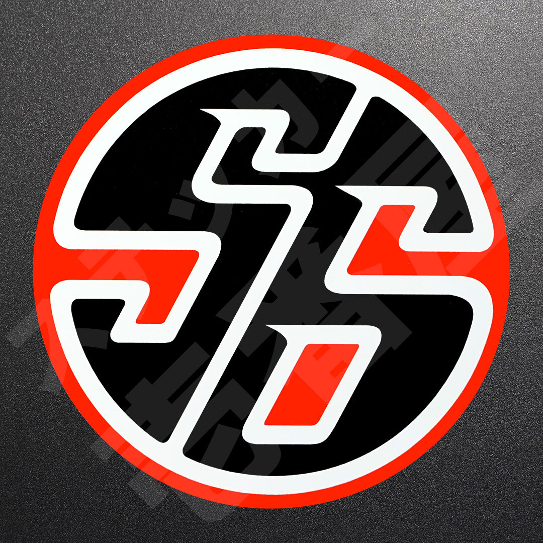 新品・未使用☆BEATMASTER　S6サークルステッカー　レッド　1枚　縦160mm×横160mm　| ロゴ | デカール | 新品 | 送料無料 | 匿名配送