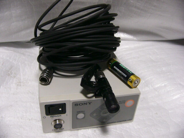 ★動作保証美品★ SONY DXC-LS1 直径12mm超小型CCDカラーカメラセット ヘッド分離型