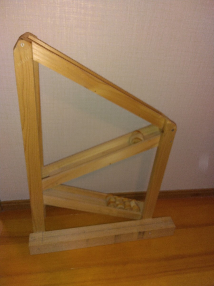 ハンドメイド 木のおもちゃ スライダー 木製 コロコロ 車 手作り オモチャ 滑り台 ころころ 手造り すべりだい 知育玩具 子ども 乳幼児