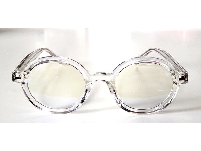 Round Nova ラウンドノヴァ クリア 透明 丸メガネ 01