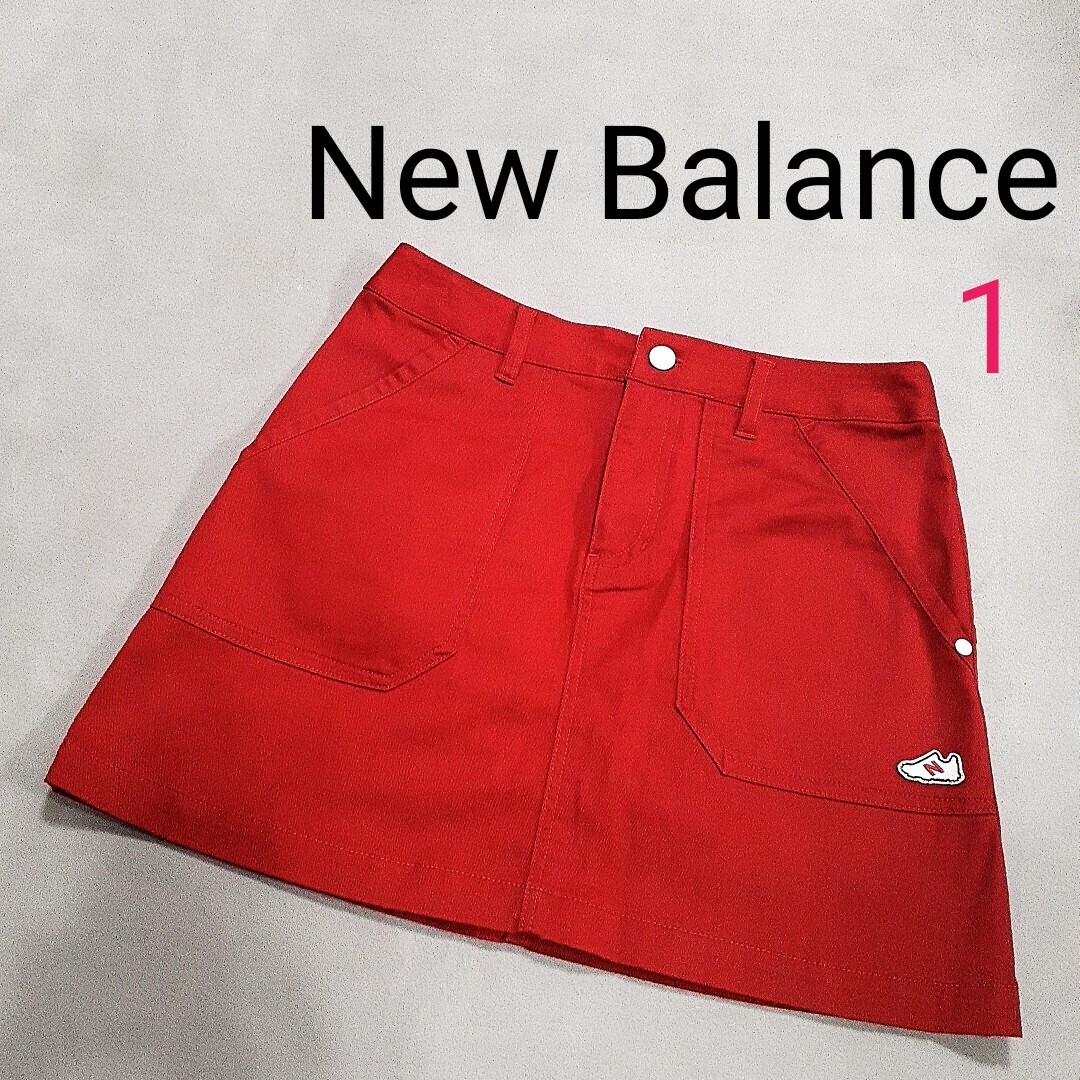 【超美品】New BalanceGolf　ニューバランスゴルフ　 スカート ストレッチ ストレッチスカート GOLF　ゴルフウェア　レディース　1　M相当