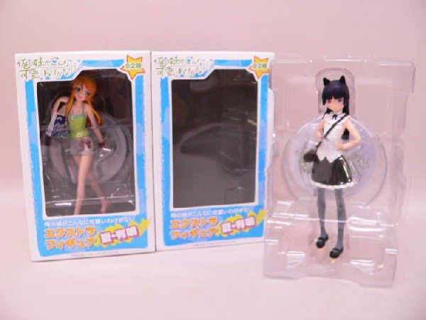 （toy） 俺の妹がこんなに可愛いわけがない　エクストラフィギュア　夏・有明　（桐乃＆黒猫）全２種セット【中古】